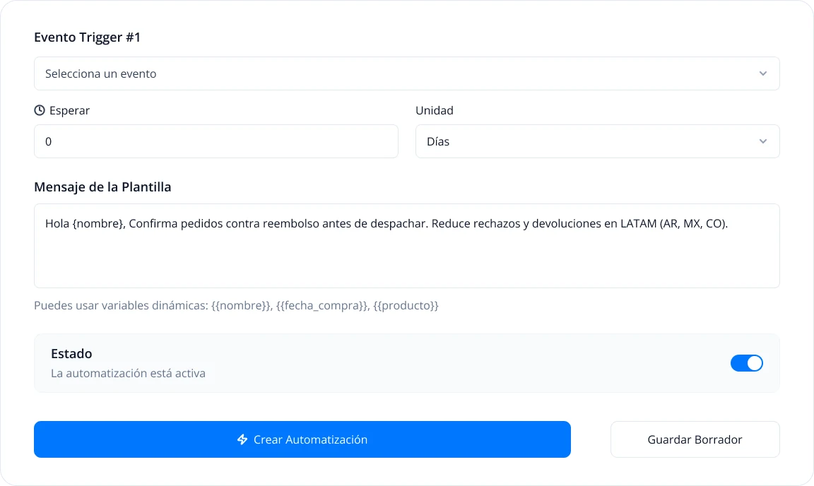 Editor de regla