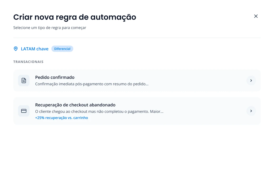 Biblioteca de gatilhos
