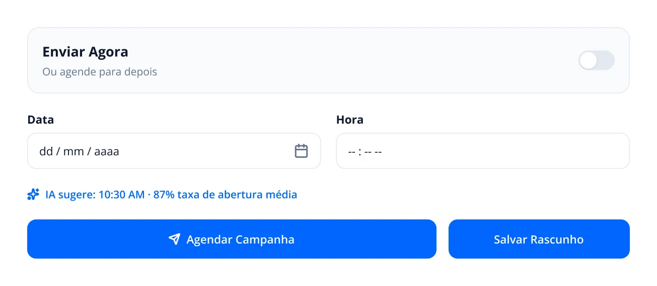 Automatize suas campanhas