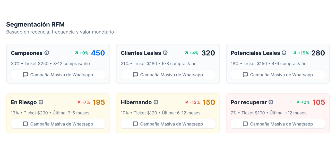 Constructor de segmentos inteligentes